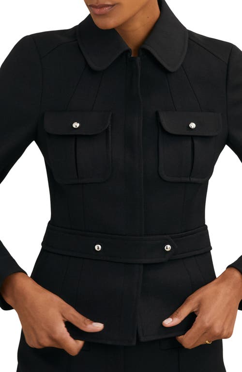 Reiss Atelier Vesta Wool Jacket In Blue