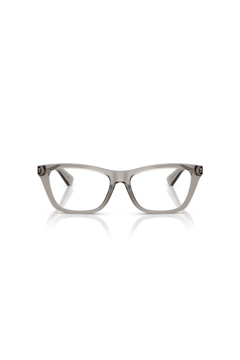 54mm Rectangle optical glasses, Alternate, color, Grey