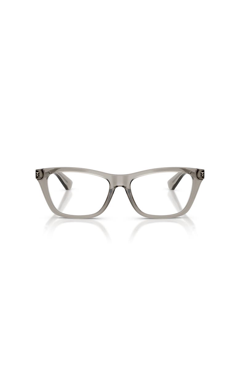 Burberry 52mm Rectangle optical glasses, Alternate, color, Grey