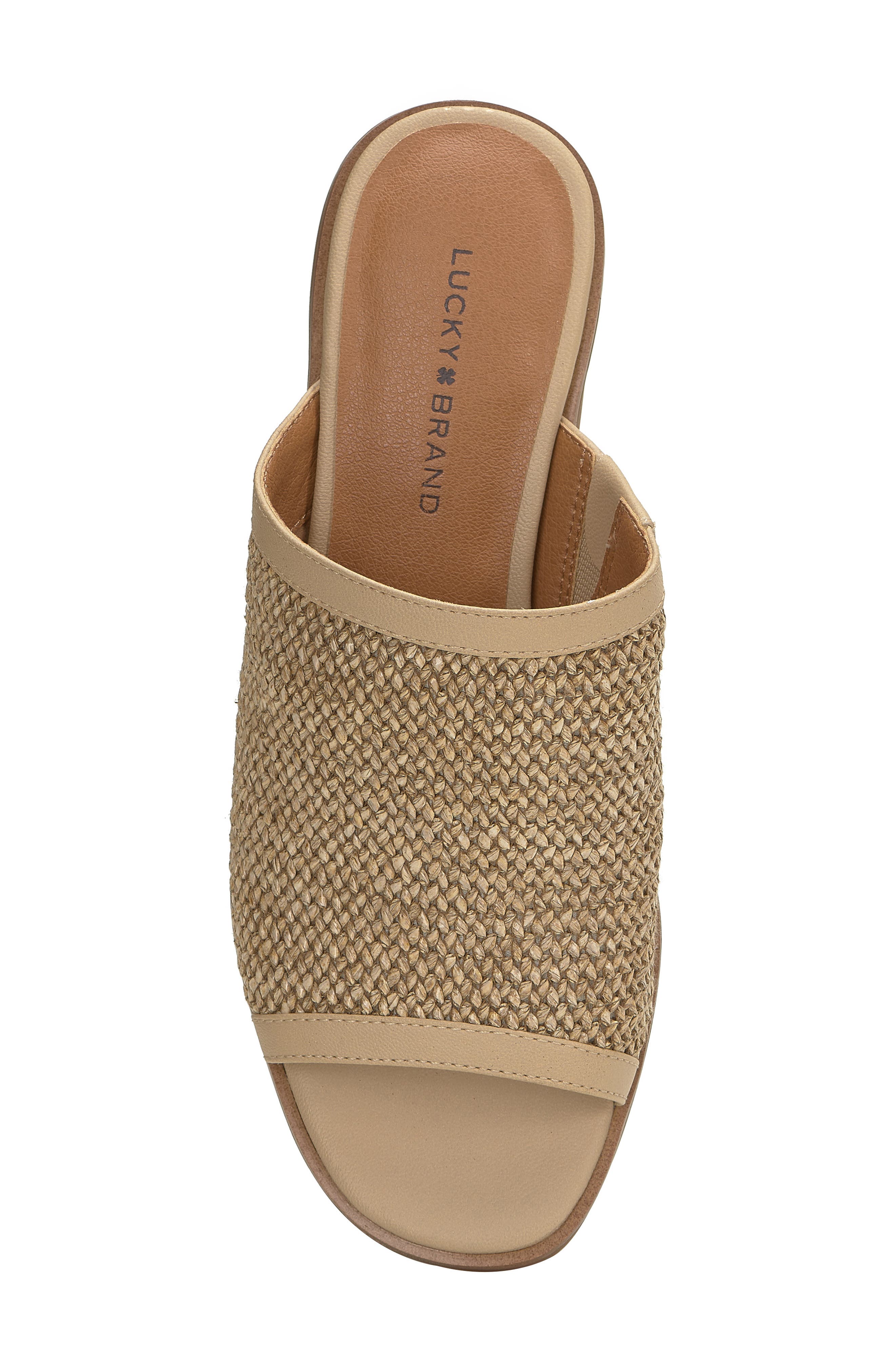 Lenira Slide Sandal, Alternate, color, MAIZE POPCORN