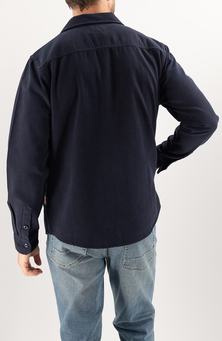 Devil-Dog Dungarees Cotton Canvas Shirt Jacket, Alternate, color,