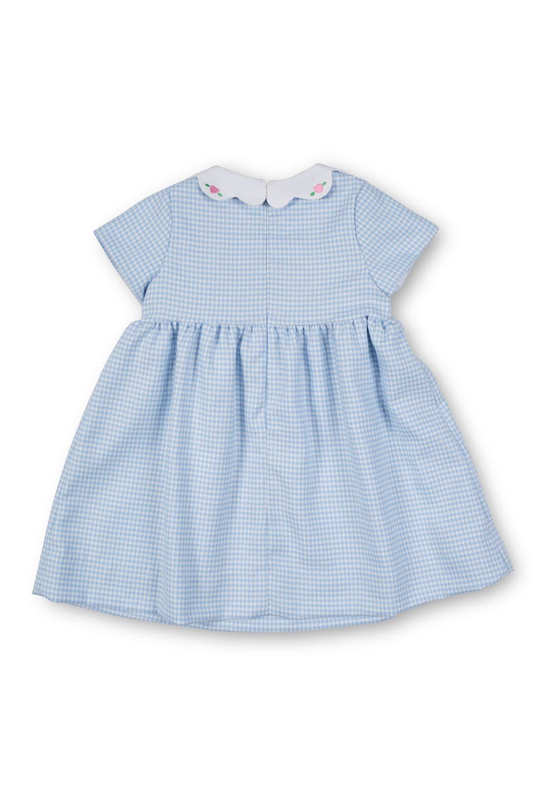 Houndstooth Dress With Hearts, Alternate, color, Light Blue, White