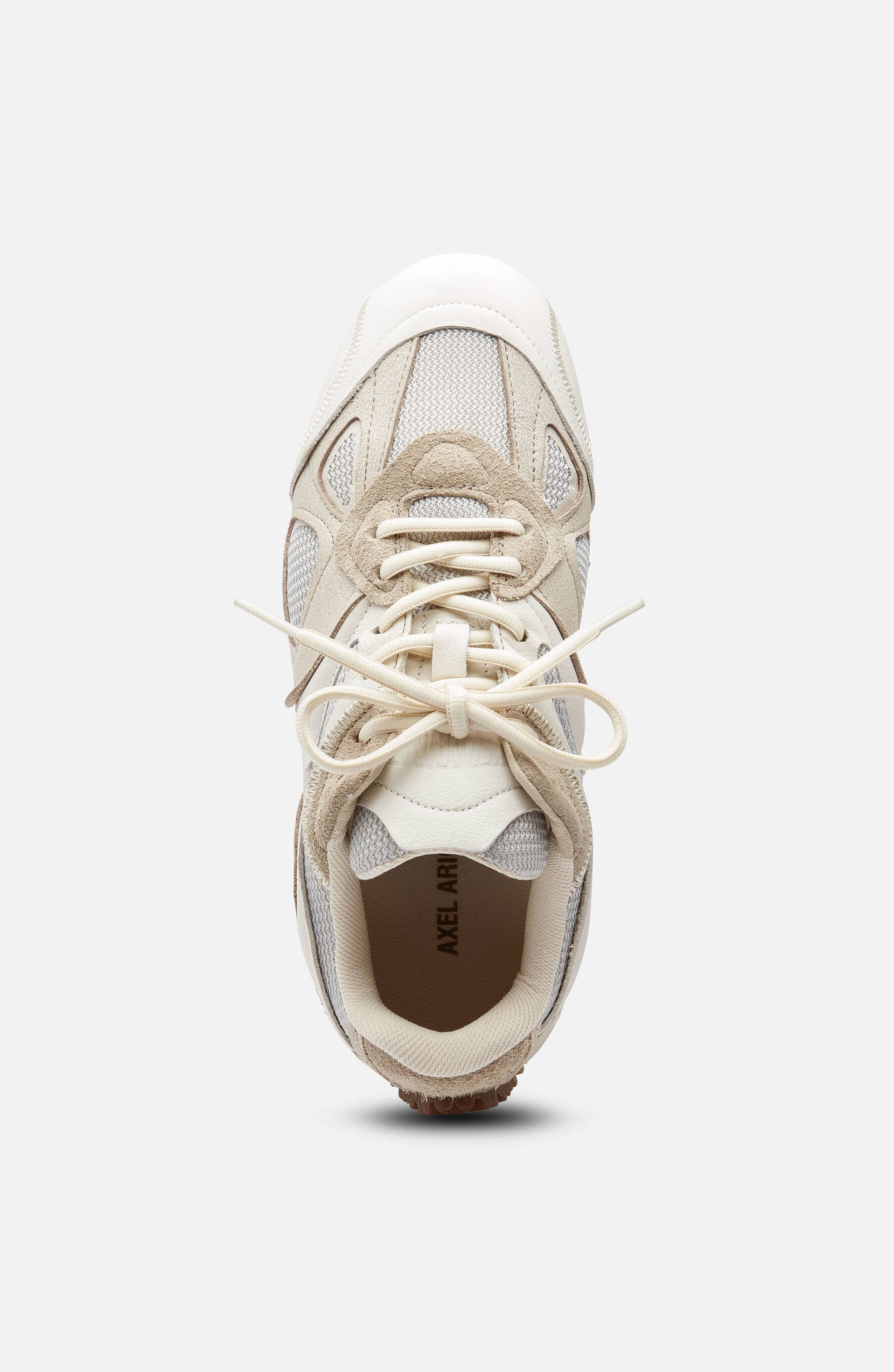 Axel Arigato Slow Leather Runner, Alternate, color, Off White/Gum