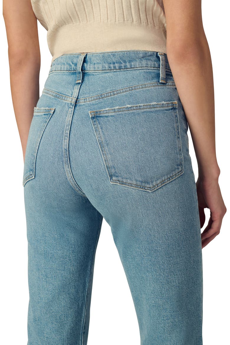The Margot High Waist Ankle Relaxed Straight Leg Jeans, Alternate, color, PAZAZZ