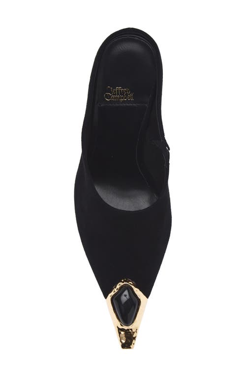 Jeffrey Campbell Naiad Mule In Black