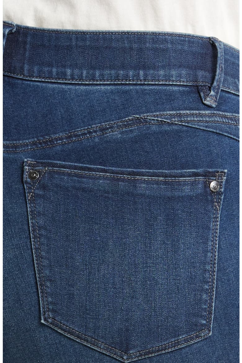 Sophie Stretch Ankle Skinny Jeans, Alternate, color, DARK NAVY