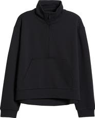 Zella Textured Half Zip Pullover