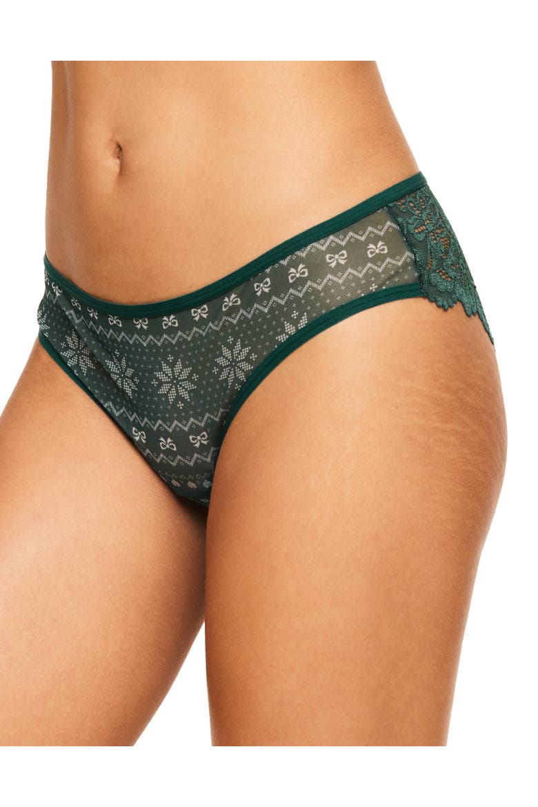 Onita Cheeky Panties, Alternate, color, Novelty red