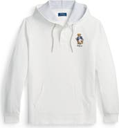 Polo Ralph Lauren Polo Bear Hooded Rugby Pullover