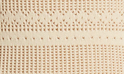 Kobi Halperin Emerson Open Stitch Sleeveless Dress In Neutral