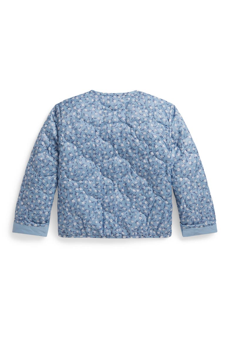 Kids' Floral Quilted Jacket, Alternate, color, GEORGEANA FLORAL