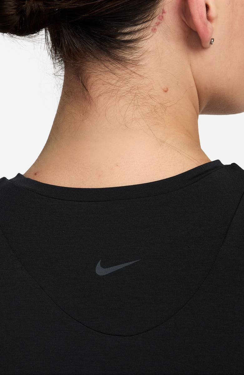 Nike Zenvy Dri-FIT Tank Top, Alternate, color, Black/ Cool Grey
