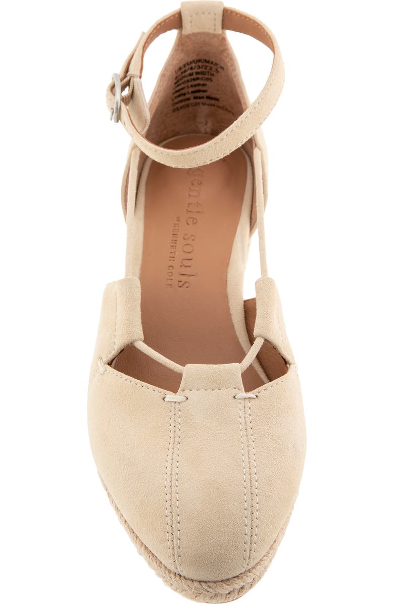 Gentle Souls Ori Ankle Strap Platform Wedge Espadrille, Alternate, color,