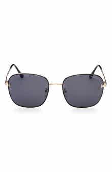 TOM FORD 59mm Round Sunglasses