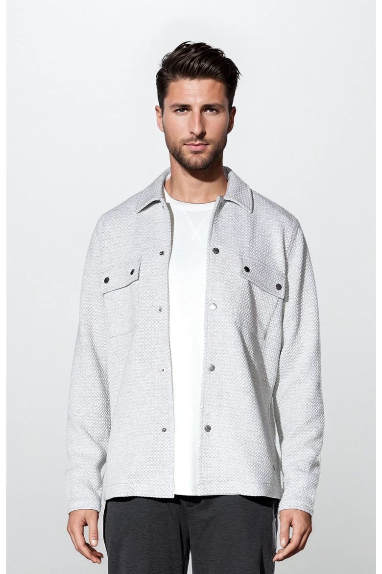 Quilted Arcadia Jacket, Main, color, Light Grey
