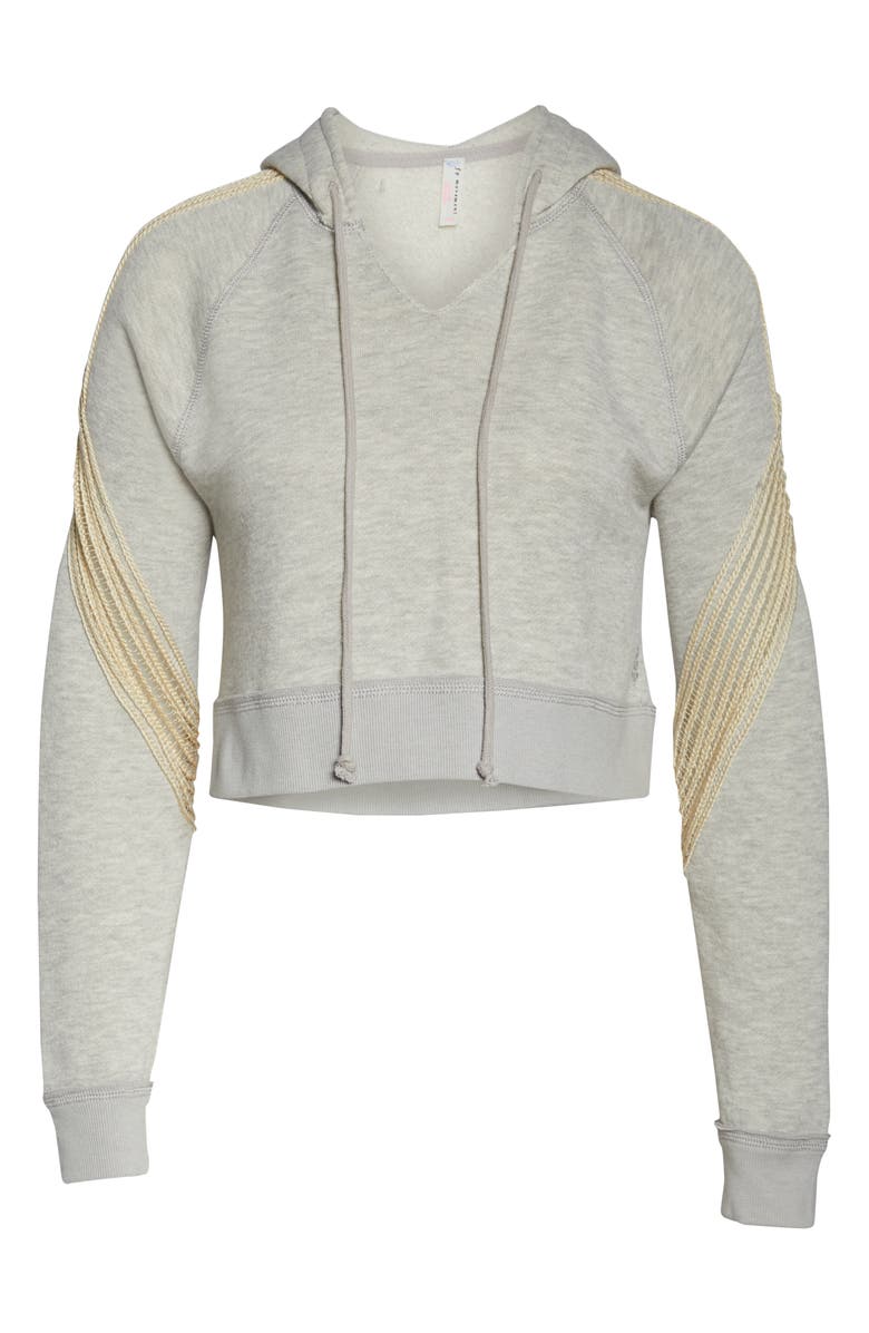 FP Movement by Free People Free People FP Movement Cropped In The Net Hooded Sweatshirt, Alternate, color, 
