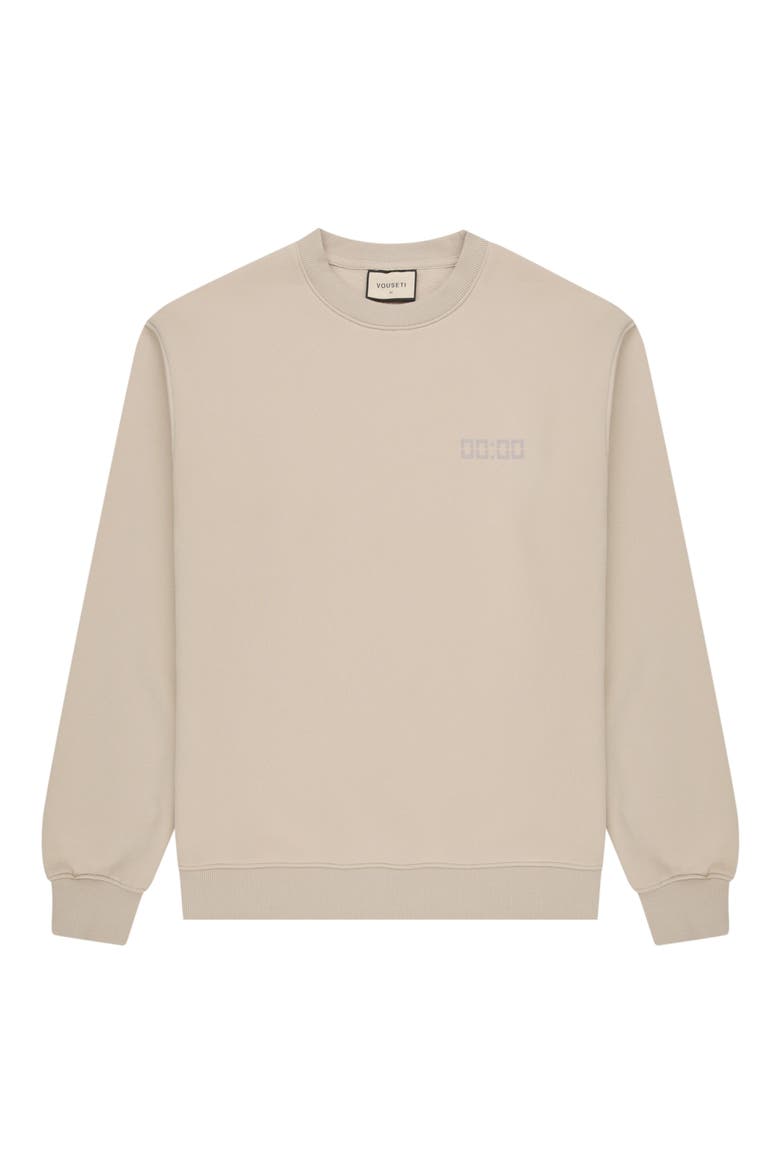 Core 00:00 Essential Crewneck Sweatshirt, Alternate, color, BONE
