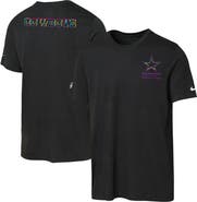 Nike Youth Nike Black Dallas Cowboys 2025 NFL Crucial Catch Tri-Blend Dri-FIT T-Shirt