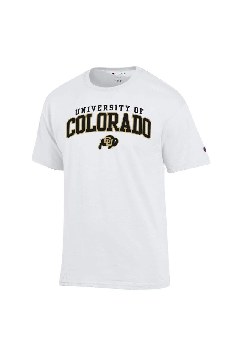 Champion Men's Champion White Colorado Buffaloes Property Of T-Shirt, Alternate, color, 