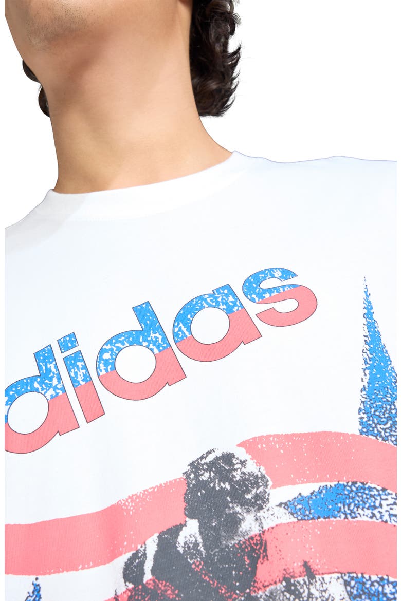 Archive Football Stars Graphic T-Shirt, Alternate, color, WHITE