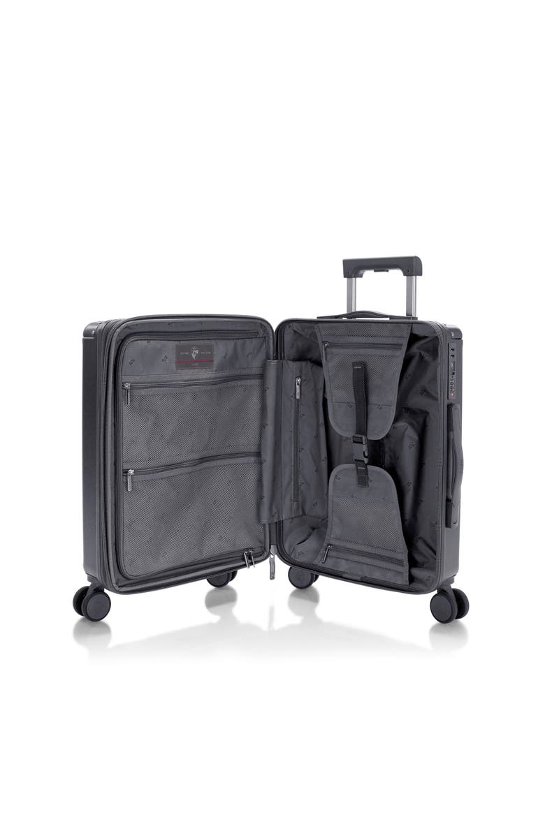 Luxe 21 Inch Carry-on Luggage, Alternate, color, Gunmetal