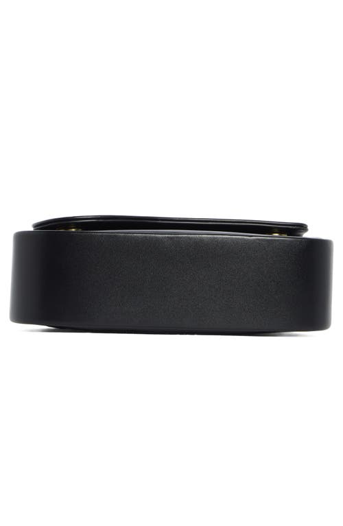 Bcbg Asymmetric Flap Top Handle Bag In Black