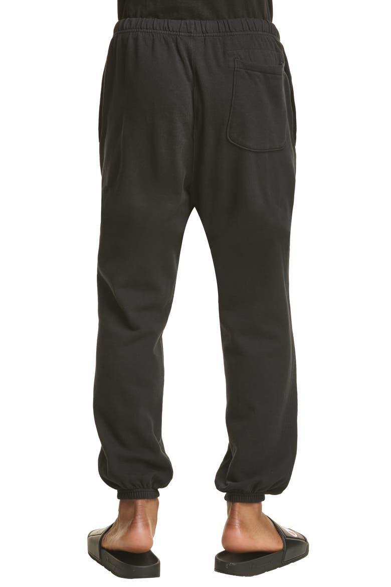 Lightweight Fleece Joggers, Alternate, color, VINTAGE DYE BLACK