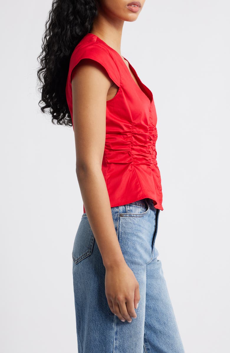 Princess Polly INDULGENCE CORSET TOP RED, Alternate, color, Red