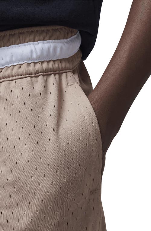 Jordan Sport Big Kids' Dri-fit Diamond Shorts In Brown