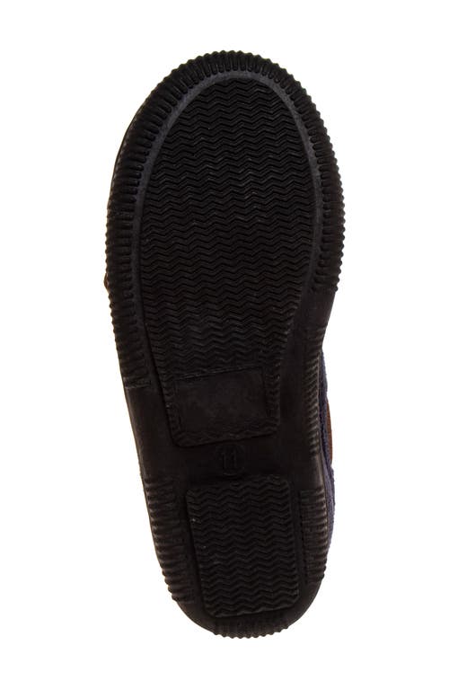 Beverly Hills Polo Club Kids' Faux Fur Lined Slipper In Animal Print