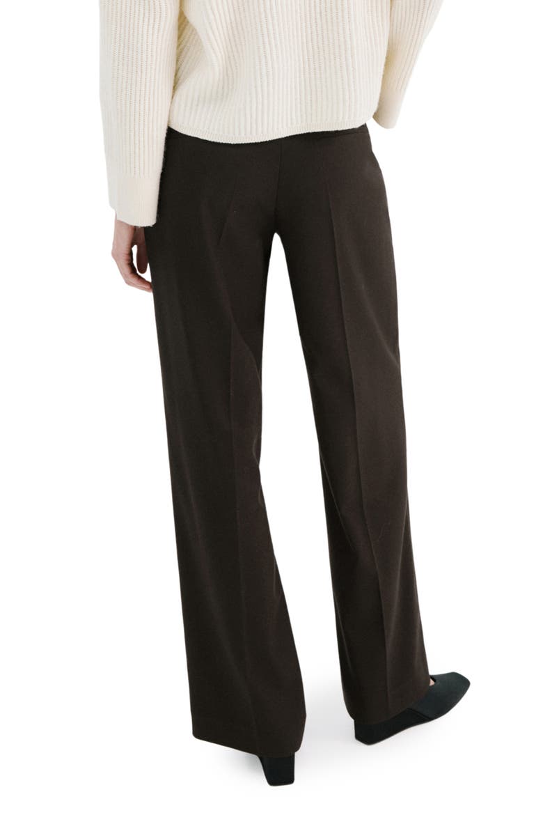 Wide Leg Pants, Alternate, color, BROWN