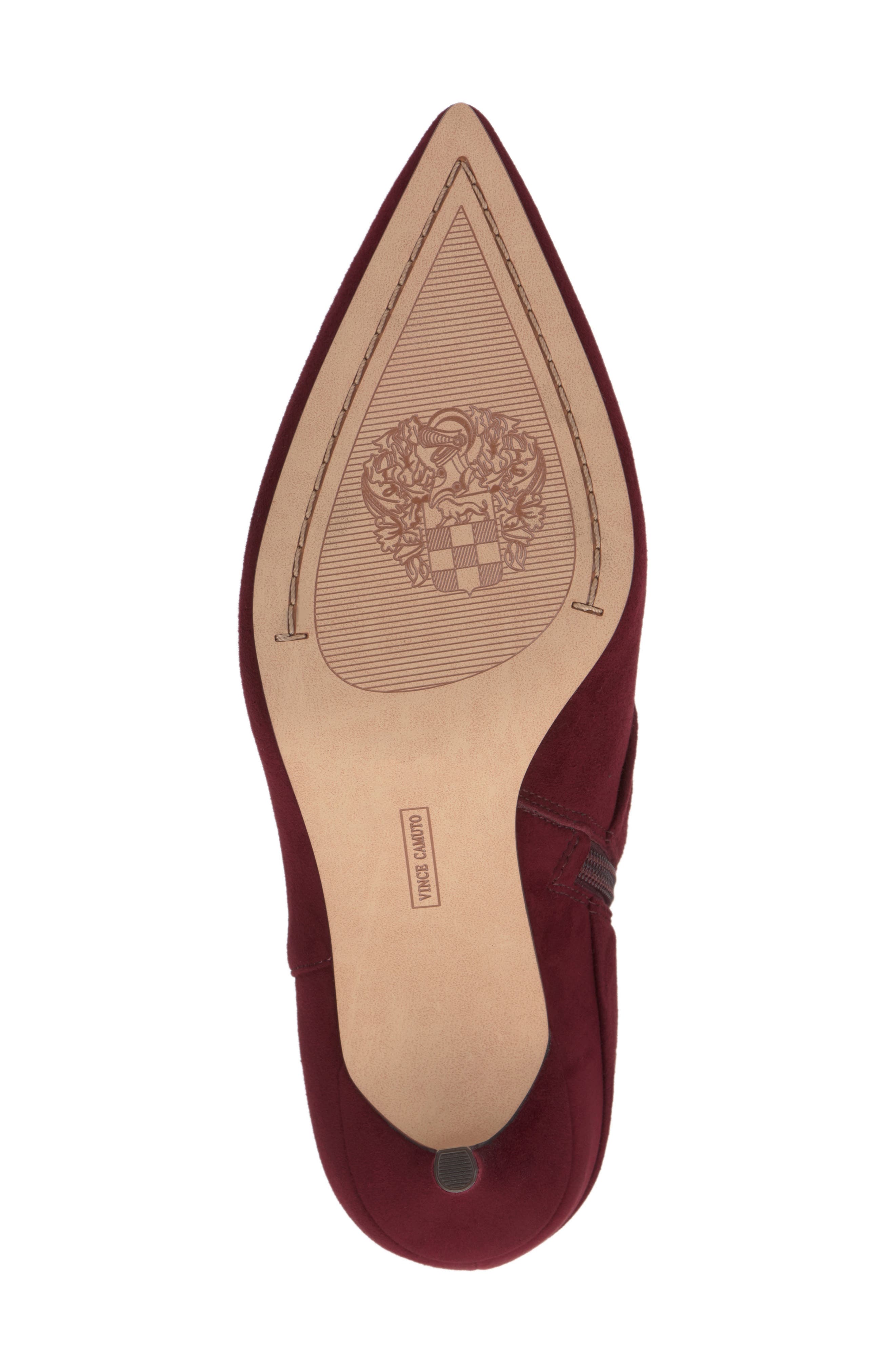 Murlea Bootie, Alternate, color, POMEGRANATE