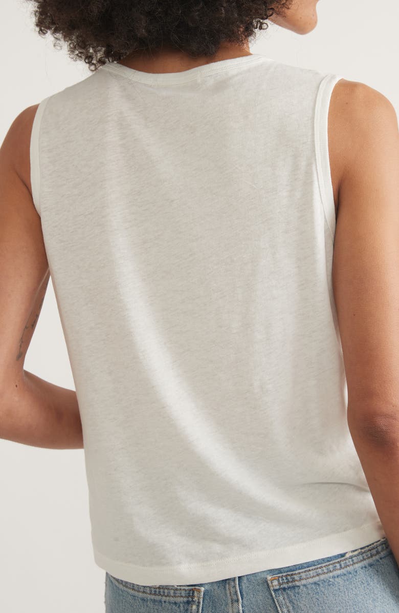 Marine Layer Hemp & Cotton Blend Tank, Alternate, color, Natural