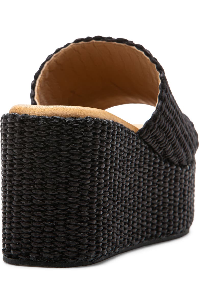 275 Central Sienna Platform Slide Sandal, Alternate, color, Black