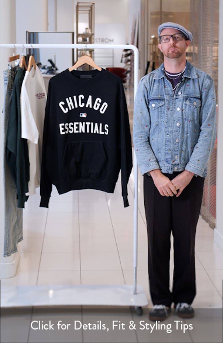 White Sox Cotton Sweatshirt, sales video thumbnail