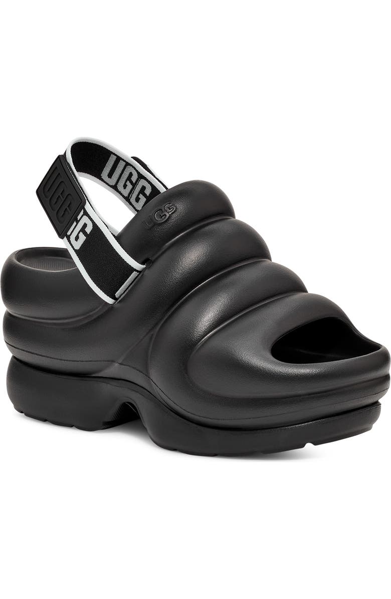 UGG<sup>®</sup> Aww Yeah Slingback Platform Sandal, Main, color,