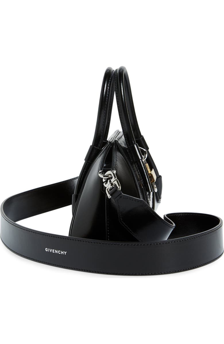 Givenchy Mini Antigona Stretch Handbag, Alternate, color,