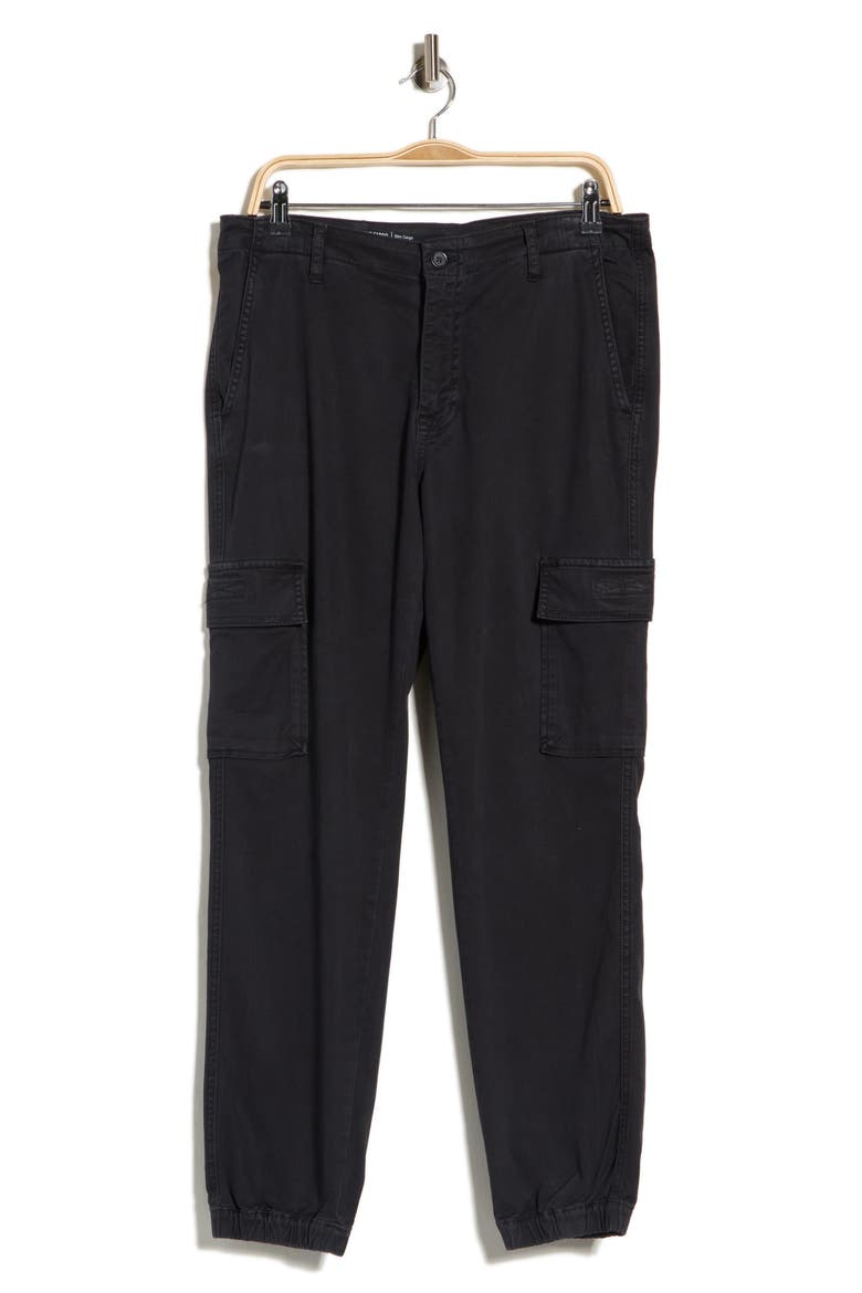 Tellis Slim Cargo Pants, Main, color, SULFUR PURE BLACK