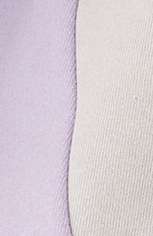 Threads 4 Thought Libby Colorblock Fleece Sweatshirt In Purple