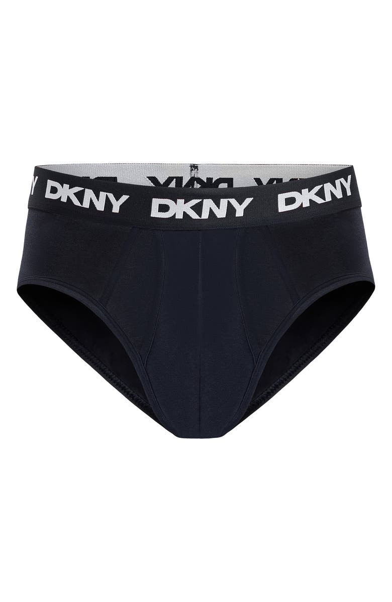 DKNY 3-Pack Stretch Cotton Briefs, Alternate, color,