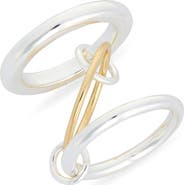NORDSTROM RACK Demi Fine Interlocked Band Ring
