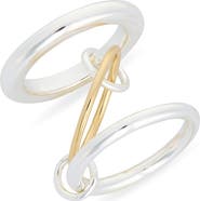 NORDSTROM RACK Demi Fine Interlocked Band Ring
