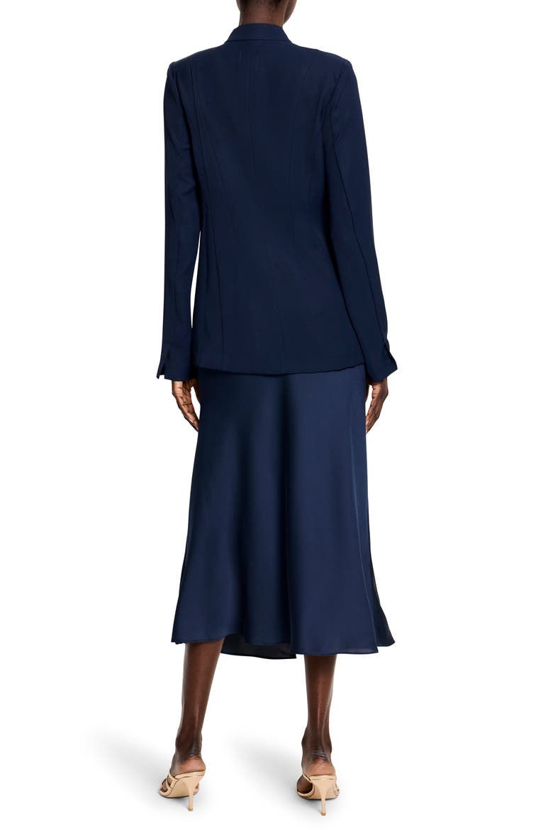 Social Edit Blazer, Alternate, color, DARK INDIGO
