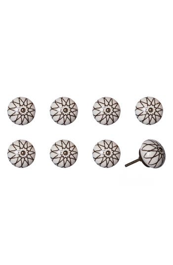 Kinetic 8-pack Knobs In Beige Star