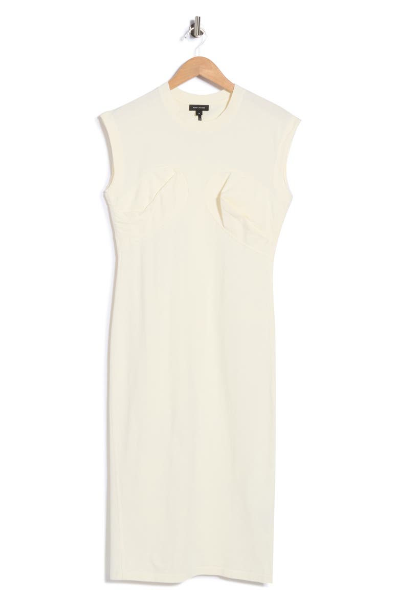 Seamed Up Knit Dress, Main, color, ANTIQUE WHITE