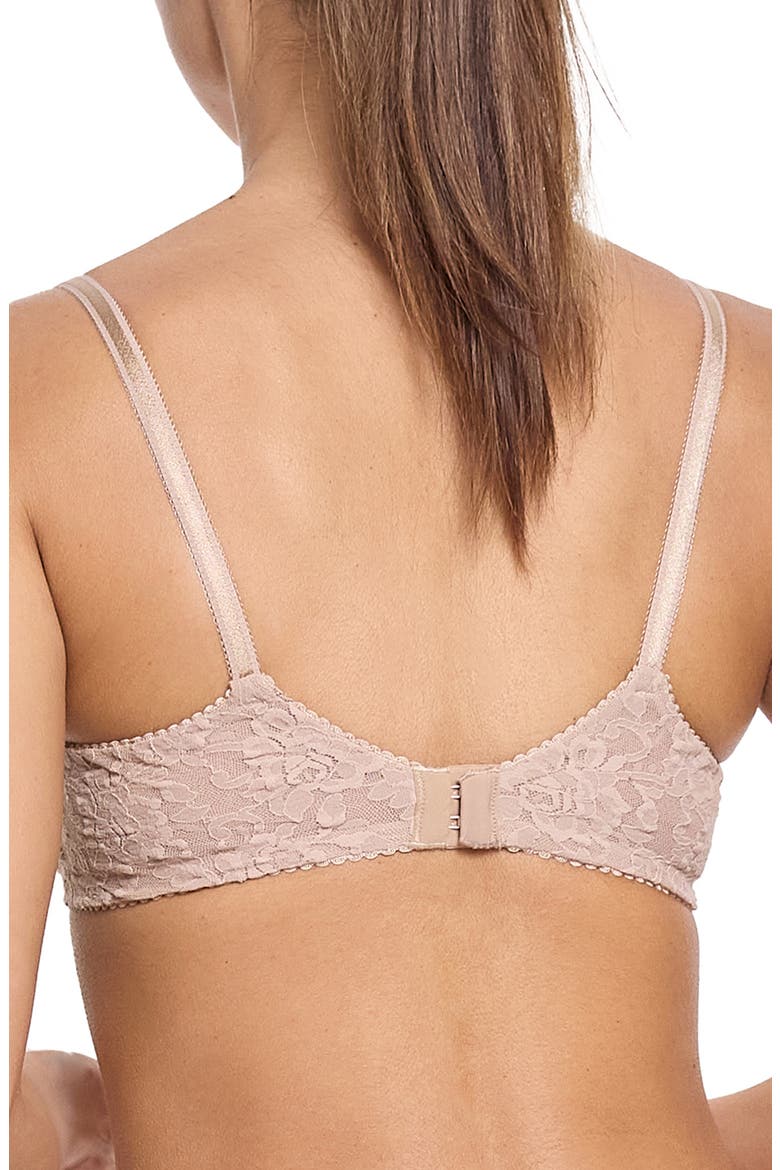 Signature Lace Underwire Demi T-Shirt Bra, Alternate, color, CHAI