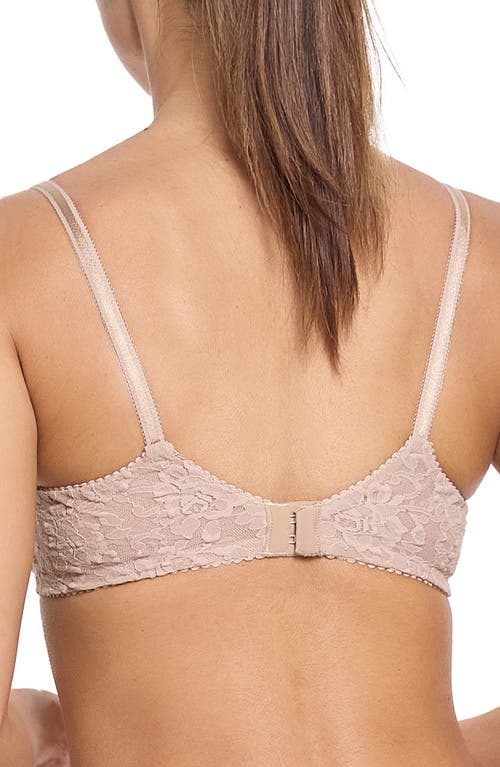 Hanky Panky Signature Lace T-shirt Bra In Brown