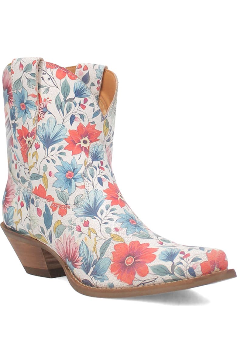 Dingo Pixie Rose Western Boot, Main, color,