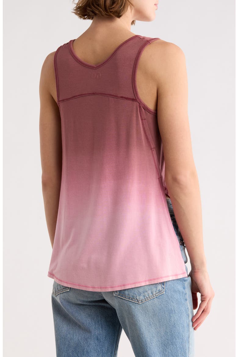 Rounded High-Low Tank, Alternate, color, RUST