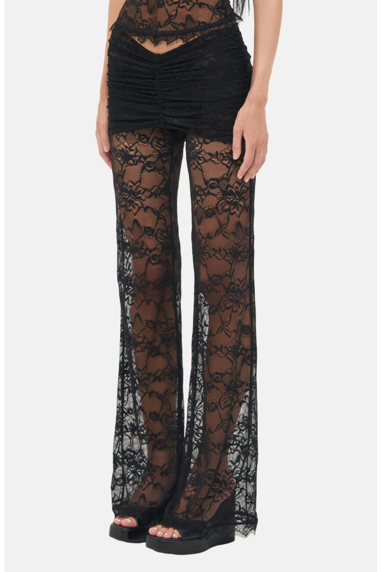 Selah Lace Pants, Alternate, color, Black
